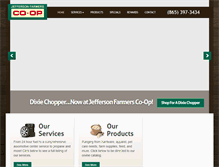 Tablet Screenshot of jeffersoncoop.com